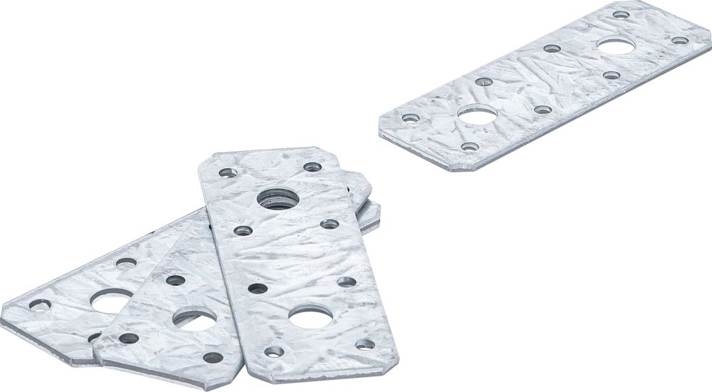 BGS Diy Flachverbinder | 100 x 35 x 2 mm | 4-tlg.