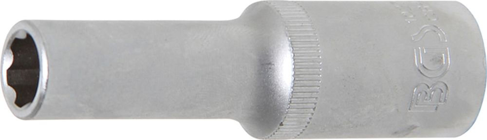 BGS Steckschlüssel-Einsatz Super Lock, tief | Antrieb Innenvierkant 12,5 mm (1/2") | SW 10 mm