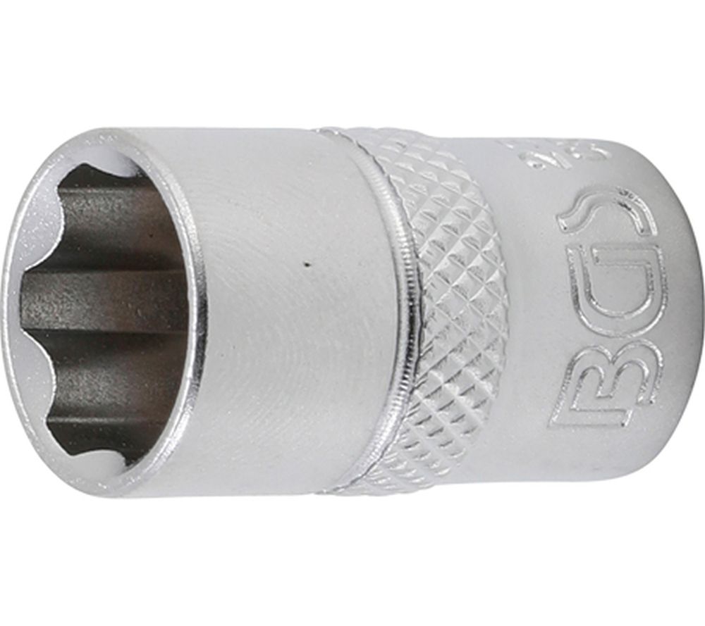 BGS Steckschlüssel-Einsatz Super Lock | Antrieb Innenvierkant 10 mm (3/8") | SW 12 mm