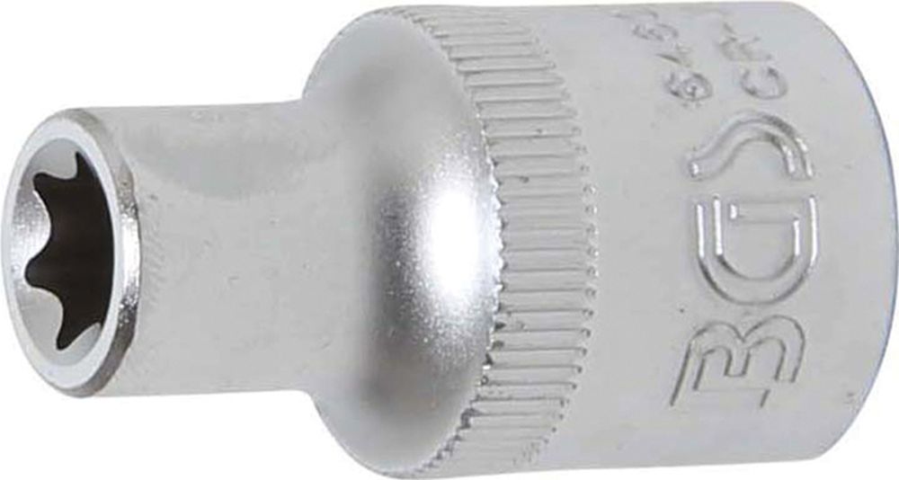 BGS Steckschlüssel-Einsatz E-Profil | Antrieb Innenvierkant 12,5 mm (1/2") | SW E10