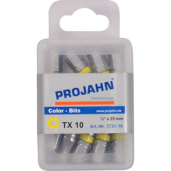 1/4" markierter Bit L25 mm TX T30 10er Pack