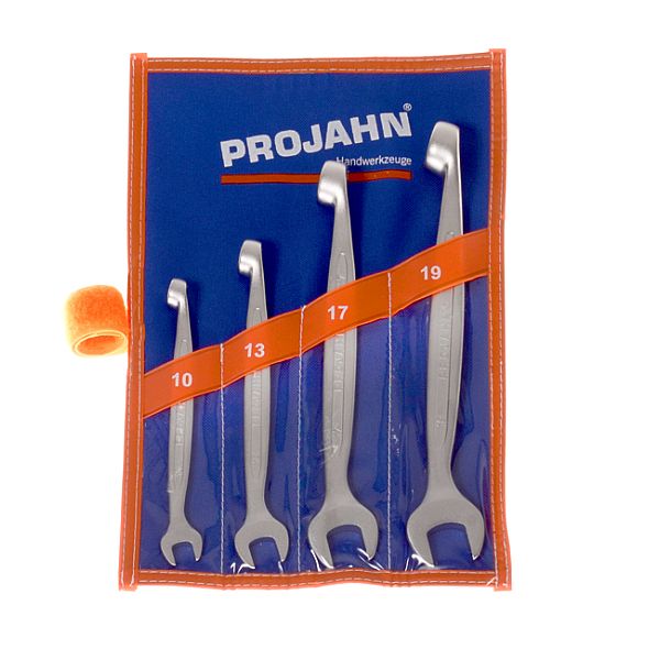 Dolphin Ringgabelschlüssel, Rolltasche,Satz 4tlg. (10/13/17/19)