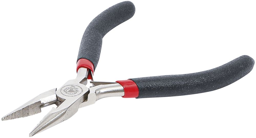 BGS Diy Elektronik-Spitzzange | gerade | mit Feder | 120 mm