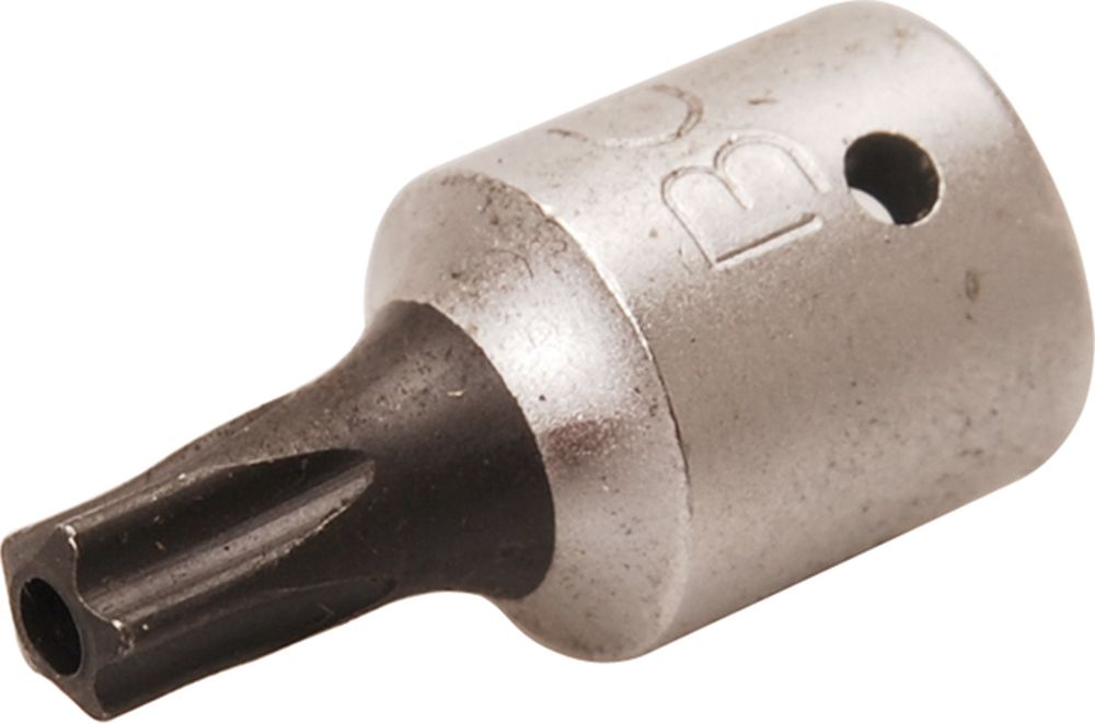 BGS Bit-Einsatz | Antrieb Innenvierkant 6,3 mm (1/4") | TS-Profil (für Torx Plus) mit Bohrung TS27