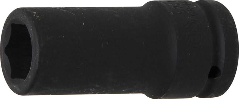 BGS Kraft-Steckschlüssel-Einsatz Sechskant, tief | Antrieb Innenvierkant 20 mm (3/4") | SW 21 mm