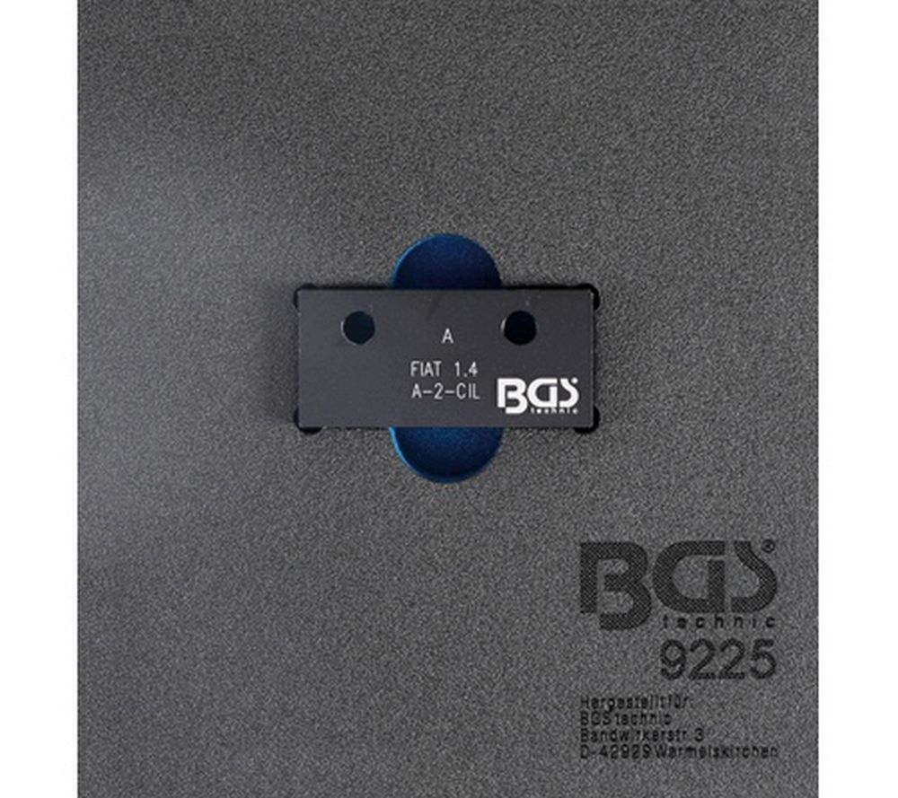 BGS Werkstattwageneinlage 1/6: Nockenwellen-Arretierblock | für Fiat, Lancia 1.4 12V