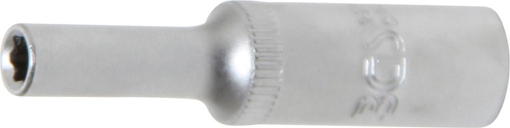 BGS Steckschlüssel-Einsatz Super Lock, tief | Antrieb Innenvierkant 6,3 mm (1/4") | SW 4 mm