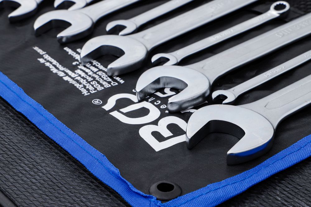 BGS Maul-Ringschlüssel-Satz | Zollgrößen | SW 1/4" - 15/16" | 12-tlg.