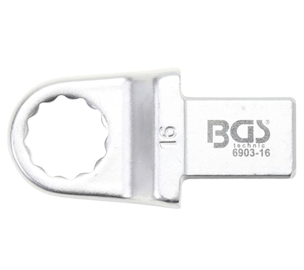 BGS Einsteck-Ringschlüssel | 16 mm | Aufnahme 14 x 18 mm