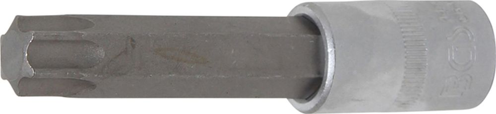 BGS Bit-Einsatz | Länge 100 mm | Antrieb Innenvierkant 12,5 mm (1/2") | T-Profil (für Torx) T70