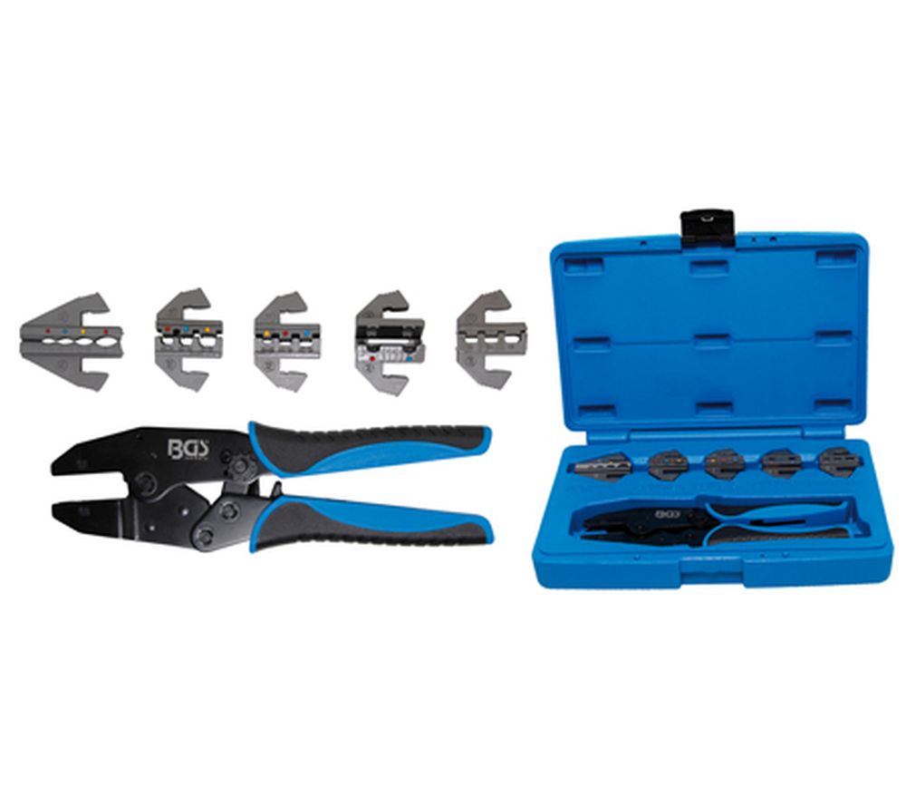 BGS Crimpzangen-Satz | mit 5 Paar Backen