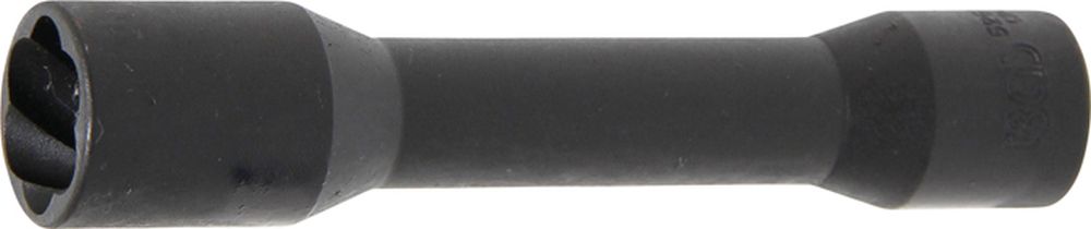 BGS Spiral-Profil-Steckschlüssel-Einsatz / Schraubenausdreher, tief | Antrieb Innenvierkant 12,5 mm