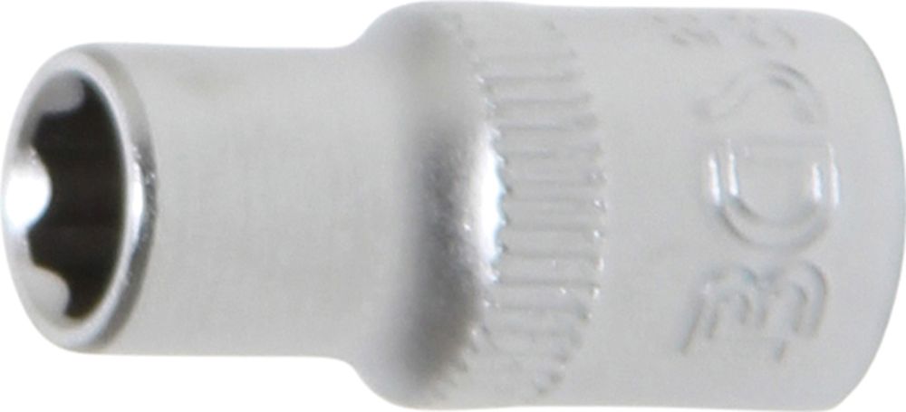 BGS Steckschlüssel-Einsatz Super Lock | Antrieb Innenvierkant 6,3 mm (1/4") | SW 6 mm