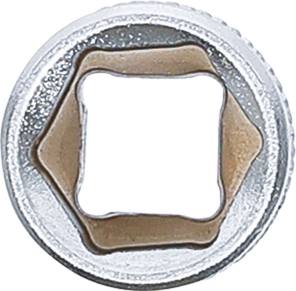 BGS Steckschlüssel-Einsatz Sechskant | Antrieb Innenvierkant 6,3 mm (1/4") | SW 3/8"