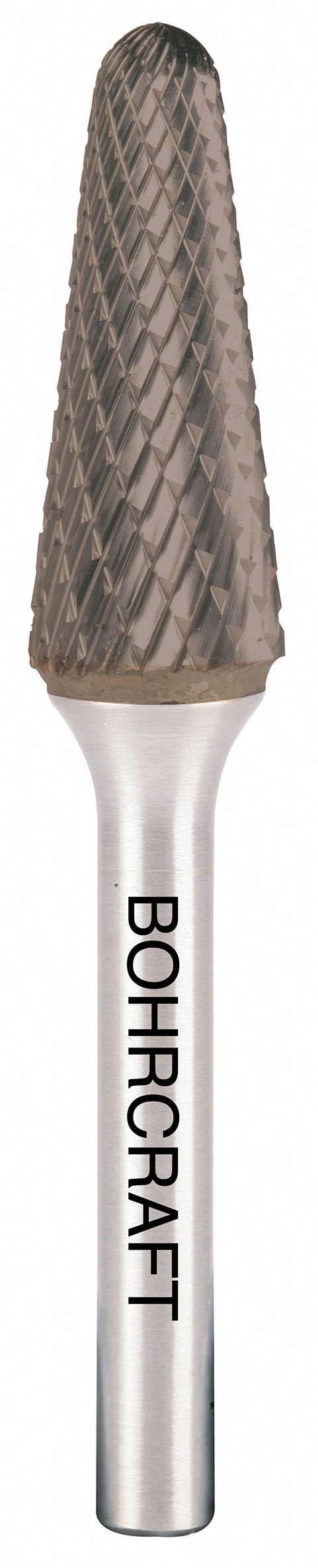 HM-Frässtift Form L Rundkegel, TiALN P-Plus12,0 mm / Kreuzverzahnung in BC Verp.