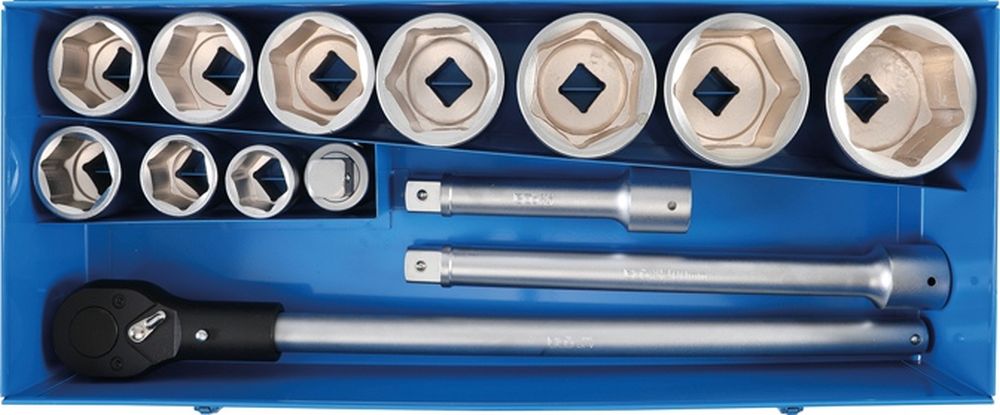 BGS Steckschlüssel-Satz | Antrieb 25 mm (1") | 15-tlg.