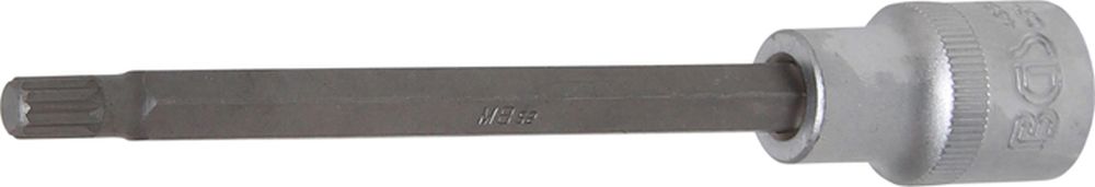BGS Bit-Einsatz | Länge 140 mm | Antrieb Innenvierkant 12,5 mm (1/2") | Innenvielzahn (für XZN) M8