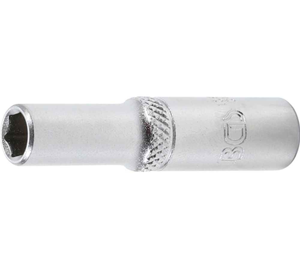 BGS Steckschlüssel-Einsatz Sechskant, tief | Antrieb Innenvierkant 6,3 mm (1/4") | SW 1/4"