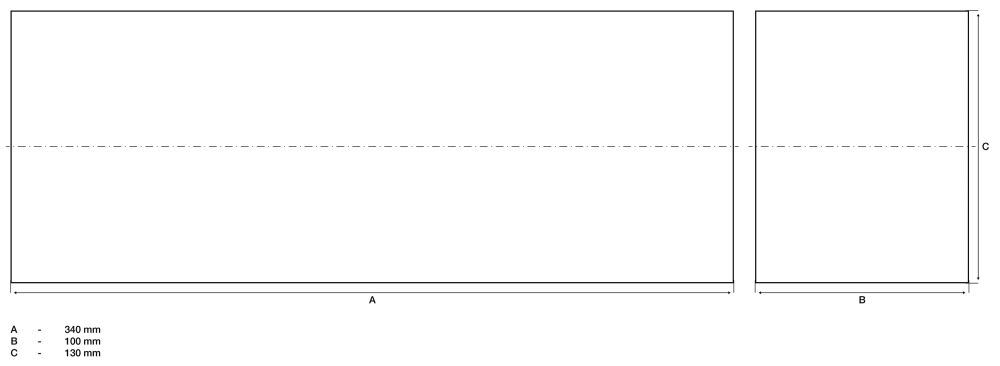BGS Schutzblock | für Hebebühnen | 340 x 130 x 100 mm