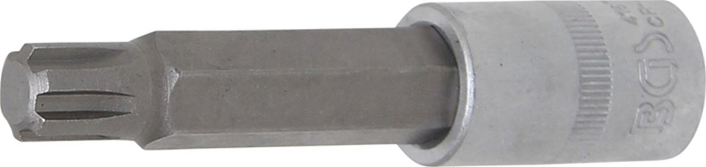 BGS Bit-Einsatz | Länge 100 mm | Antrieb Innenvierkant 12,5 mm (1/2") | Keil-Profil (für RIBE) M13