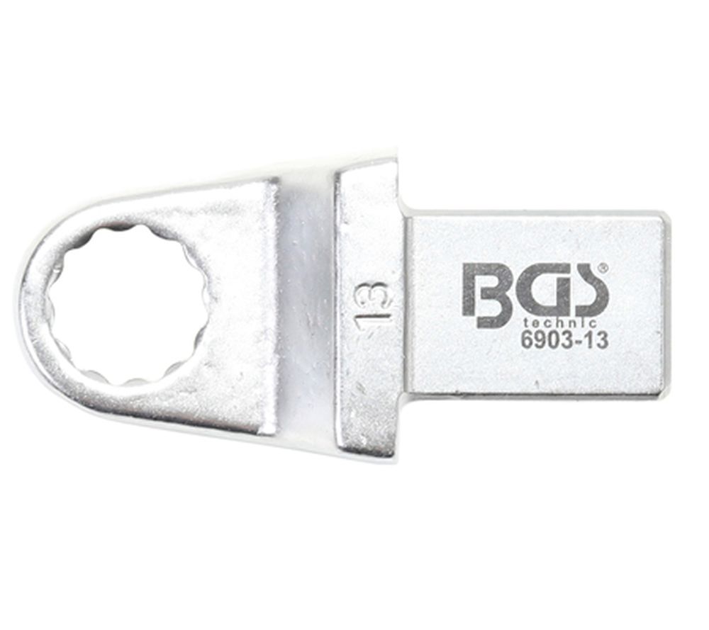BGS Einsteck-Ringschlüssel | 13 mm | Aufnahme 14 x 18 mm