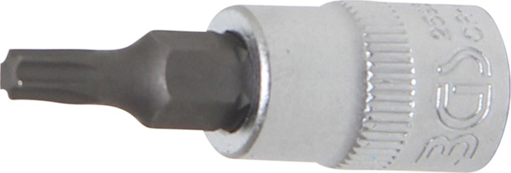 BGS Bit-Einsatz | Antrieb Innenvierkant 6,3 mm (1/4") | T-Profil (für Torx) T20