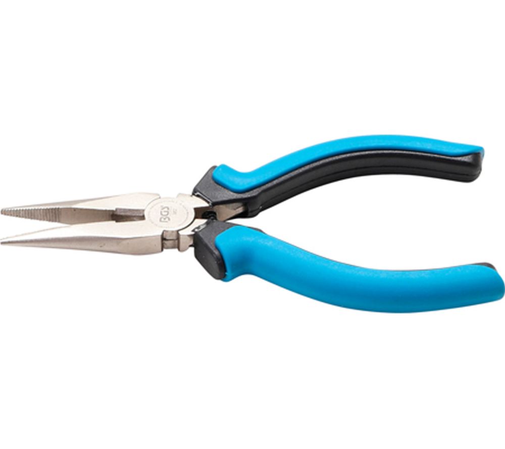 BGS Elektronik-Spitzzange | gerade | mit Feder | 130 mm