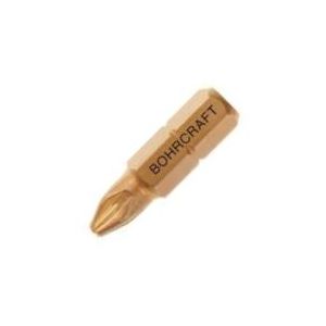 Pozidriv 1/4" // PZ 1 x 25 mm TiN lose / Werksverp, VE 100 Stück