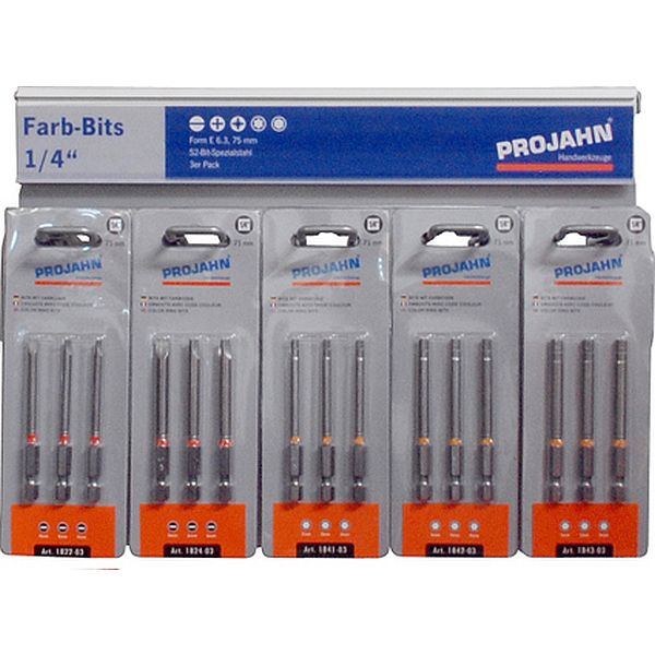 Rack Color Bit Schlitz + Inbus 75mm