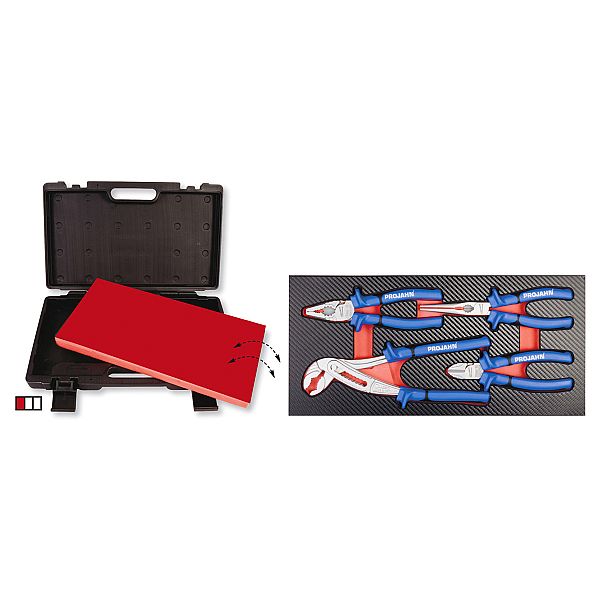 PROForm-Box mit Einlage Zangen,  4teilig