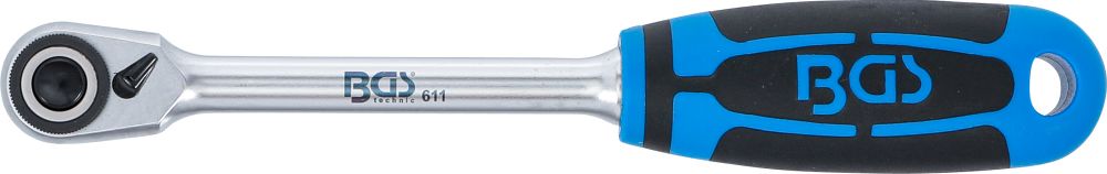 BGS Umschaltknarre | feinverzahnt | Abtrieb Außenvierkant 10 mm (3/8")