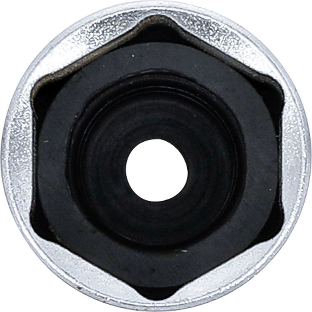 BGS Zündkerzen-Einsatz Sechskant | dünnwandig | Antrieb Innenvierkant 12,5 mm (1/2") | SW 16 mm