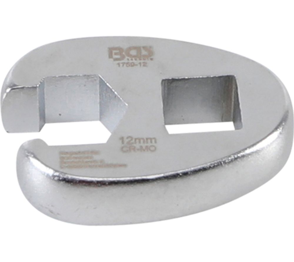 BGS Hahnenfußschlüssel | Antrieb Innenvierkant 10 mm (3/8") | SW 12 mm