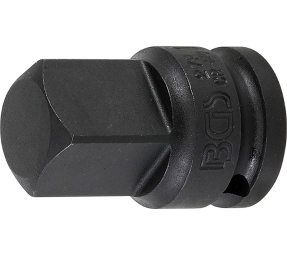 BGS Kraft-Steckschlüssel-Adapter | Innenvierkant 12,5 mm (1/2") - Außenvierkant 20 mm (3/4")