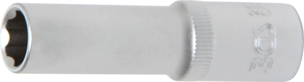 BGS Steckschlüssel-Einsatz Super Lock, tief | Antrieb Innenvierkant 10 mm (3/8") | SW 10 mm