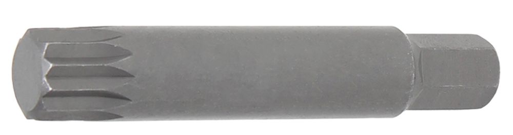 BGS Bit | Länge 75 mm | Antrieb Außensechskant 10 mm (3/8") | Innenvielzahn (für XZN) M14