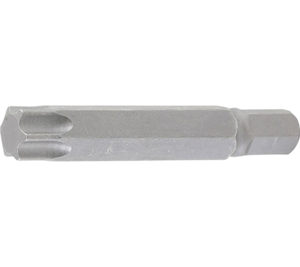 BGS Bit | Länge 75 mm | Antrieb Außensechskant 10 mm (3/8") | T-Profil (für Torx) T60