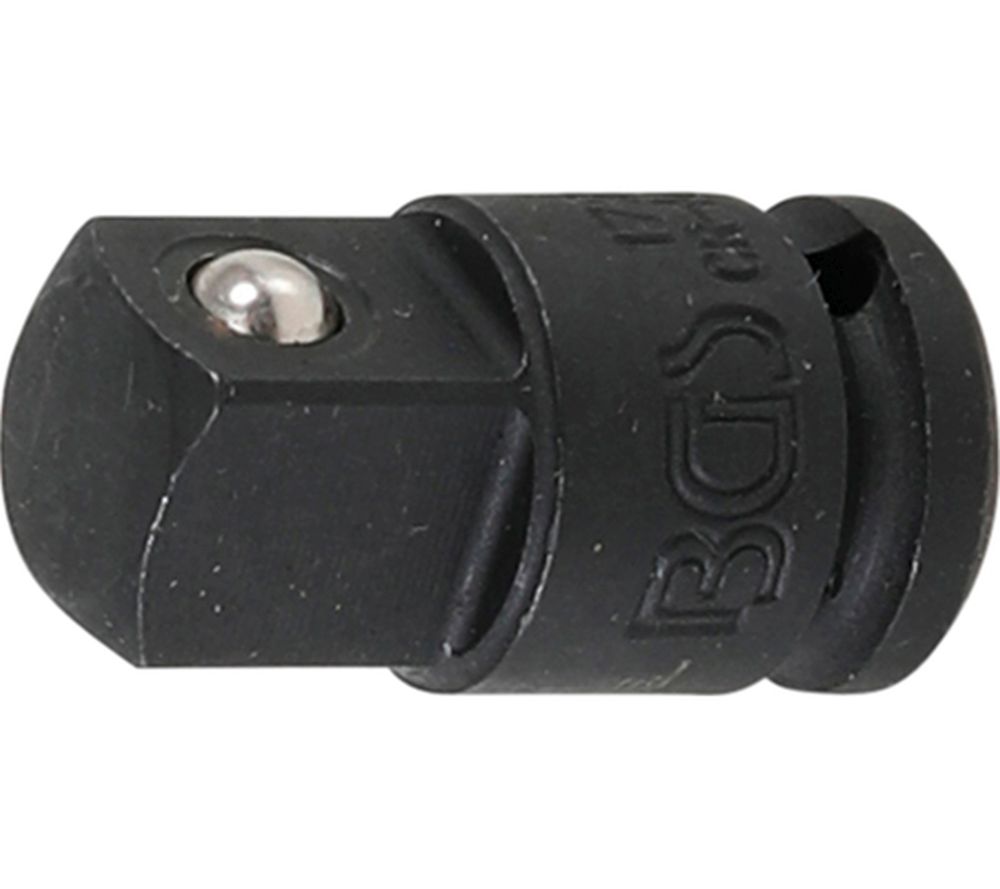 BGS Kraft-Steckschlüssel-Adapter | Innenvierkant 6,3 mm (1/4") - Außenvierkant 10 mm (3/8")
