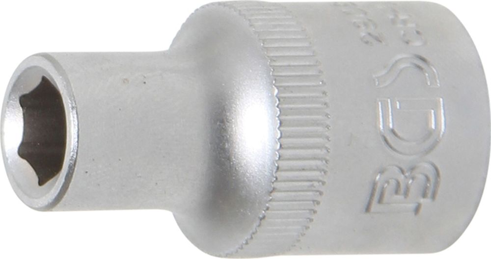 BGS Steckschlüssel-Einsatz Sechskant | Antrieb Innenvierkant 12,5 mm (1/2") | SW 8 mm