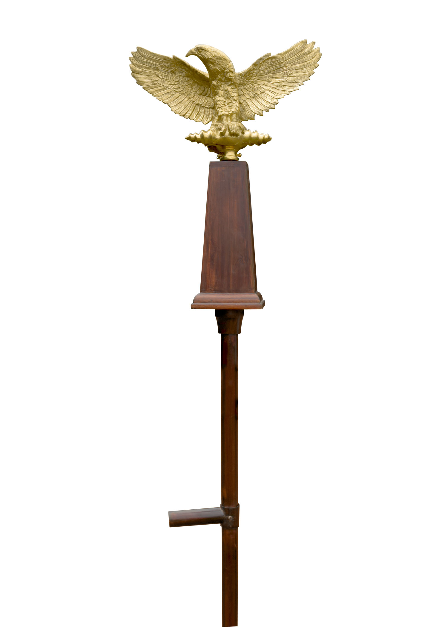 Aquila - Standarte, Römischer Legionsadler mit Schaft