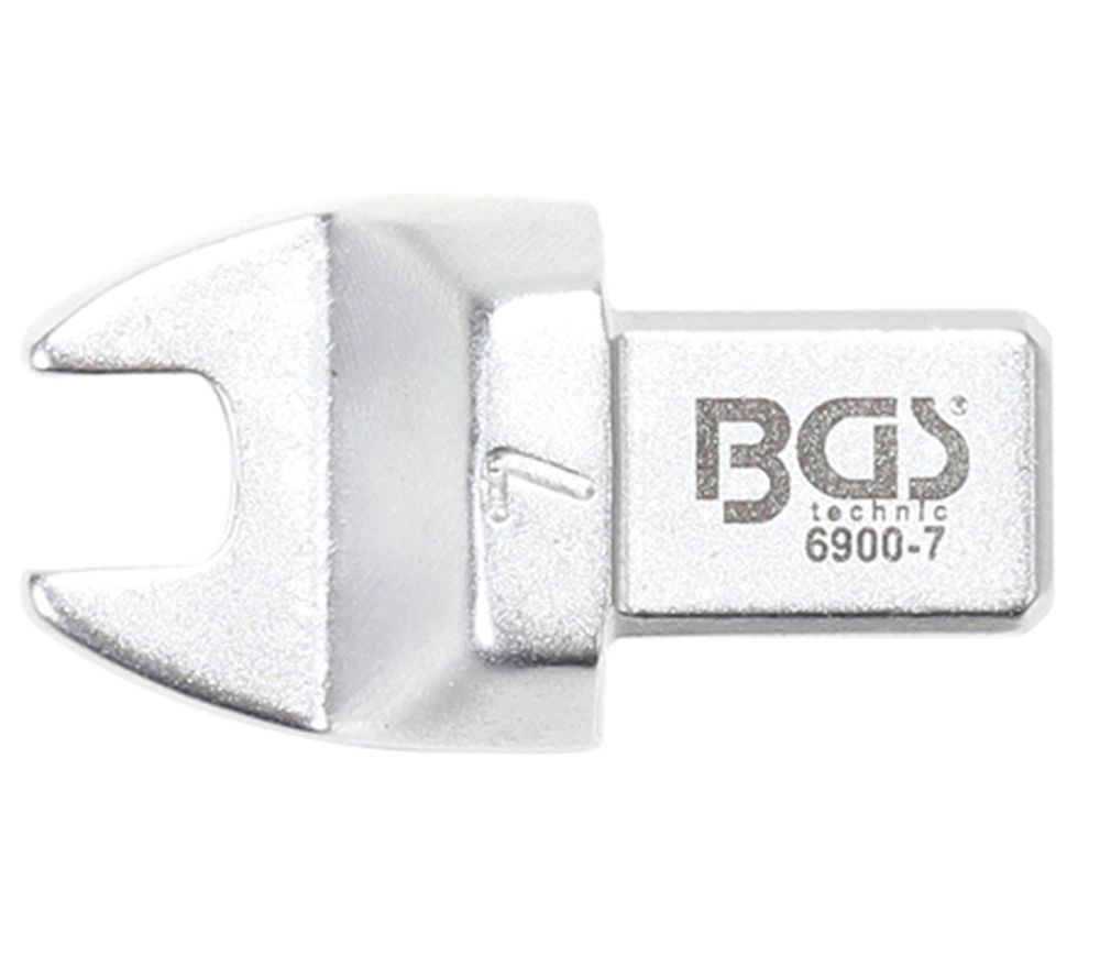 BGS Einsteck-Maulschlüssel | 7 mm | Aufnahme 9 x 12 mm