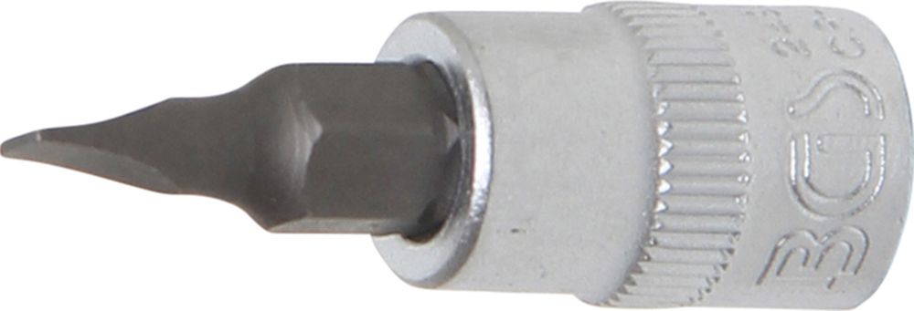 BGS Bit-Einsatz | Antrieb Innenvierkant 6,3 mm (1/4") | Schlitz 4 mm