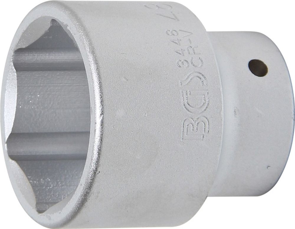 BGS Steckschlüssel-Einsatz Sechskant | Antrieb Innenvierkant 20 mm (3/4") | SW 48 mm