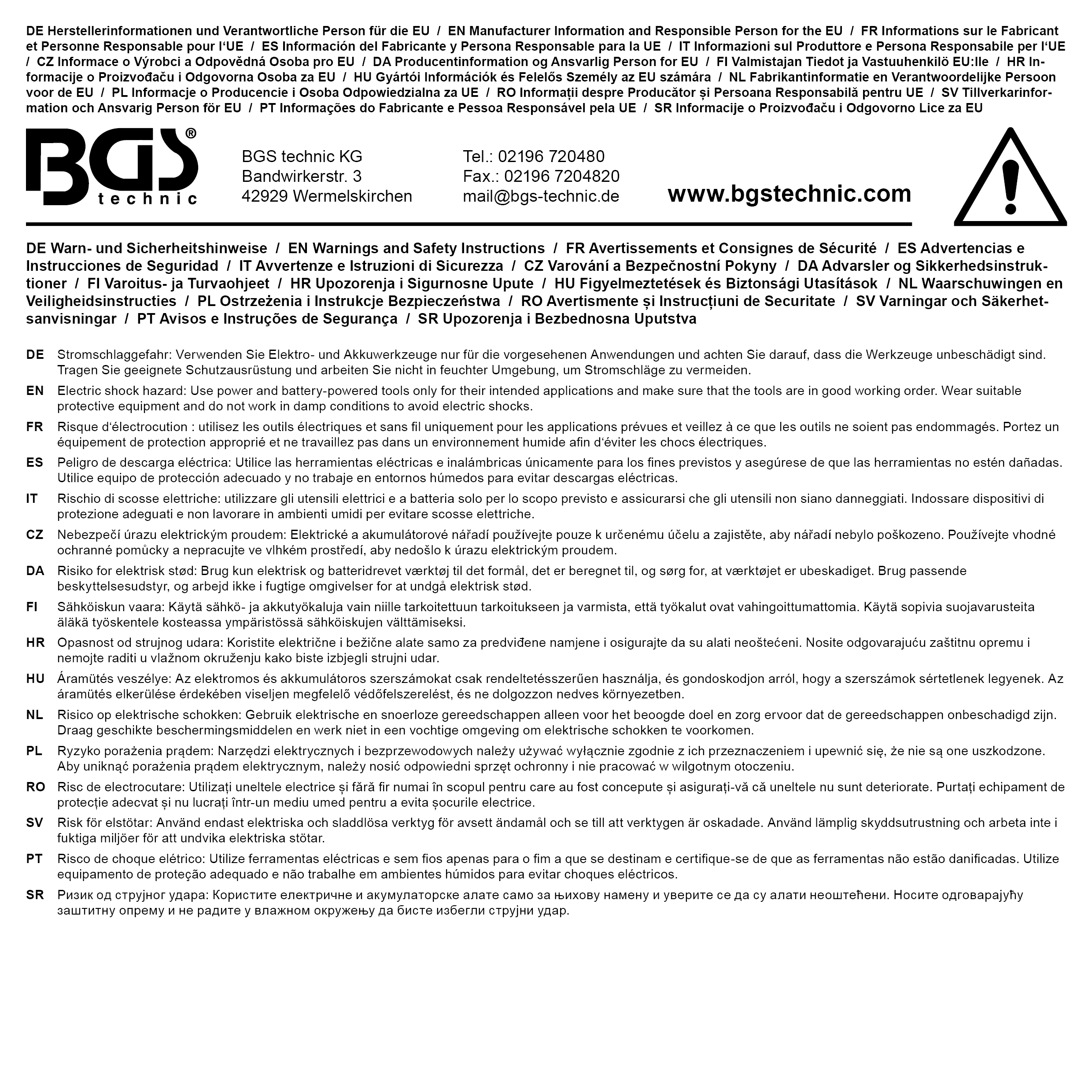 BGS Elektro-Exzenter-Poliermaschine | max. 6000 U/min | 900 W