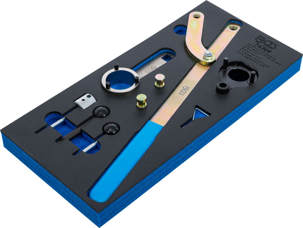 BGS Werkstattwageneinlage 1/3: Motor-Einstellwerkzeug-Satz | für VAG 2.0 TDI Common Rail