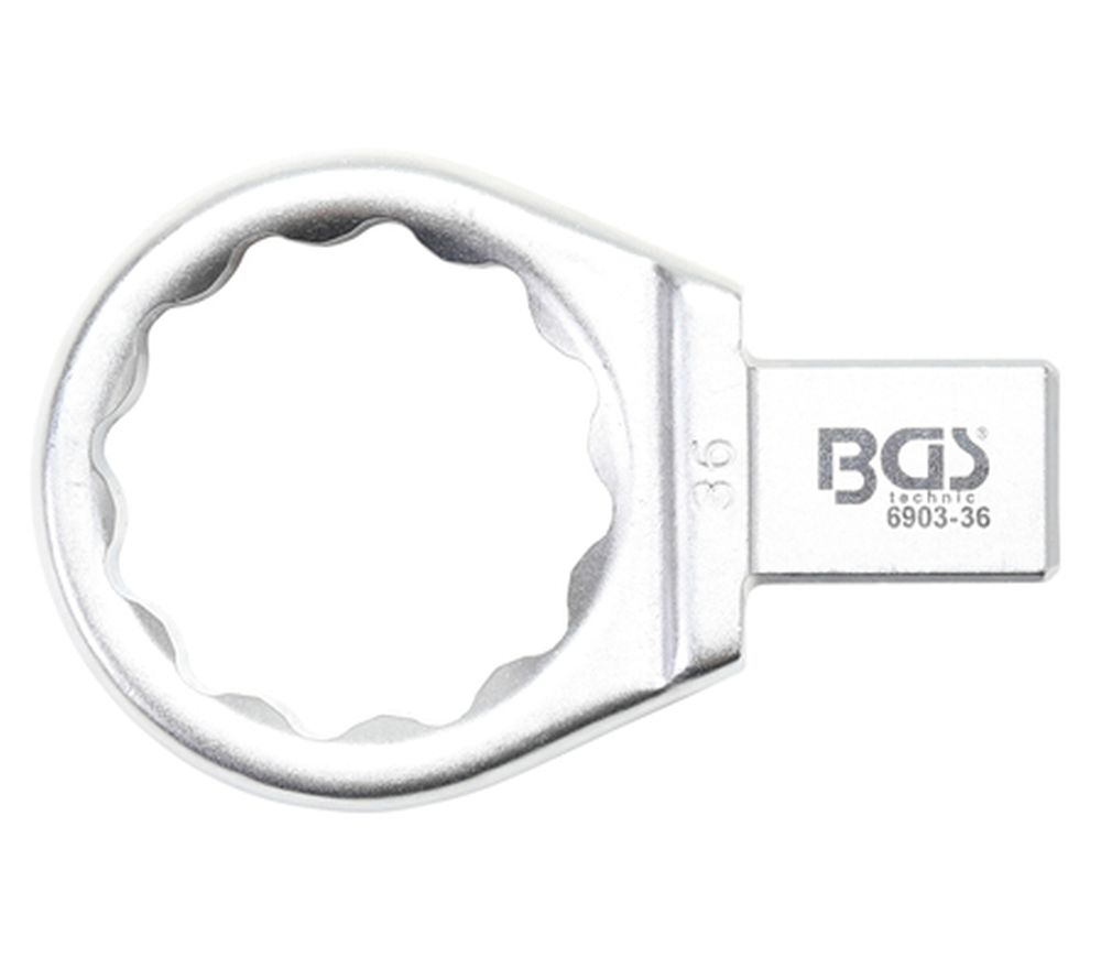 BGS Einsteck-Ringschlüssel | 36 mm | Aufnahme 14 x 18 mm