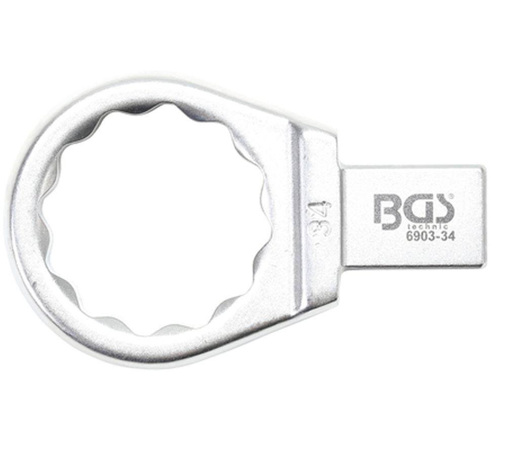 BGS Einsteck-Ringschlüssel | 34 mm | Aufnahme 14 x 18 mm