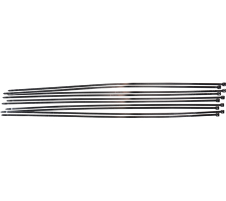 Kabelbinder-Sortiment - schwarz - 8,0 x 900 mm - 10-tlg.