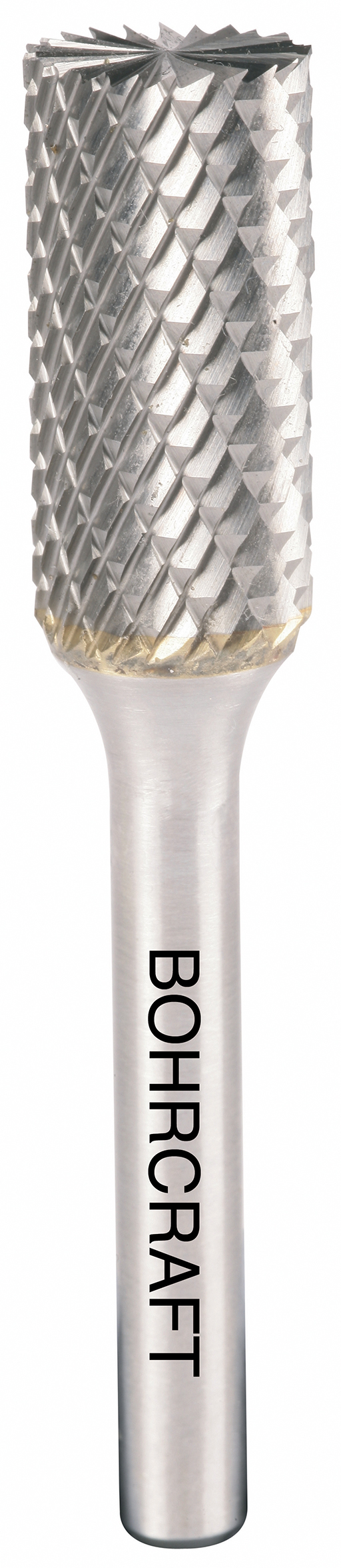 HM-Frässtift Form B Zyl., Stirnverzahnung P-Plus16,0 mm / Kreuzverzahnung in BC Verp.