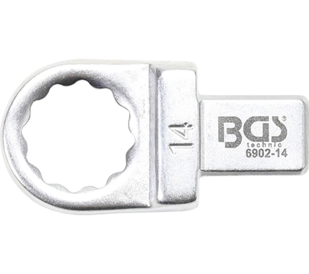 BGS Einsteck-Ringschlüssel | 14 mm | Aufnahme 9 x 12 mm